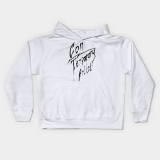 Con|Temporary Artist Kids Hoodie